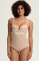Majtki damskie modelujące beżowe Shapy 43918-80X
