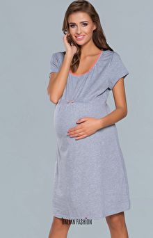 Bielizna ciążowa Italian Fashion wszystkie produkty na Dagna koszula nocna dla kobiet w ciąży niebieski Sklep
