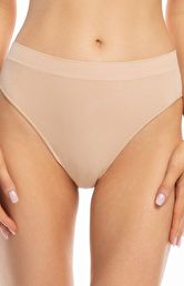 Beżowe bikini figi damskie Bamboo
