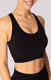 Mona top damski czarny Base