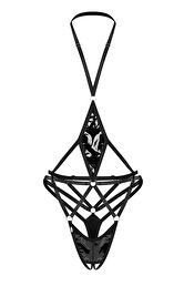 Obsesive otwarte body z regulowanymi paskami Keira Lise